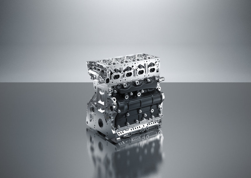 FEV LIGHTWEIGHT ENGINE BOOSTS EFFICIENCY AND HELPS REDUCING CO2 EMISSIONS